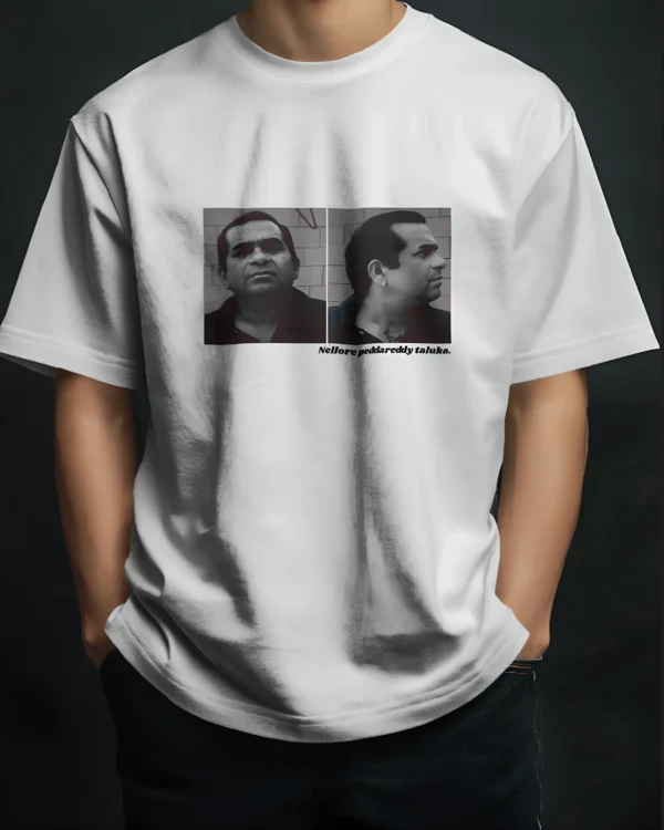 Nellore peddareddy taluka - T Shirt - Image 2