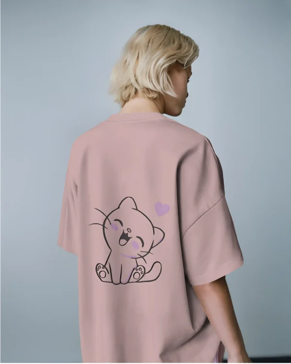 Cat Girl - T Shirt - Image 2