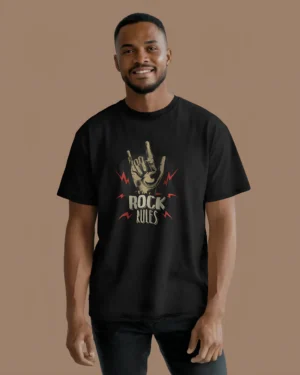 Rock Rules - T-shirt