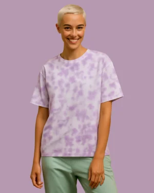 Tie Dye - Oversized T-shirt For Her
