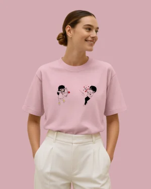 love birds - Oversized T-shirts for Her