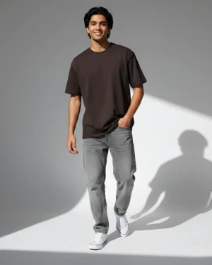 Coffee Brown T-Shirt Regular Fit Everyday comfort