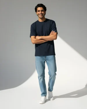 Navy Blue T-Shirt Regular Fit Everyday comfort