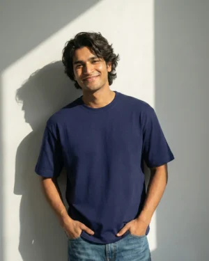 Royal Blue T-Shirt Regular Fit Everyday comfort