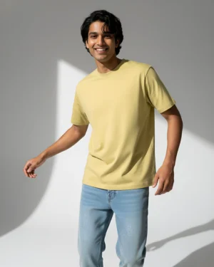 Yellow T-Shirt Regular Fit Everyday comfort
