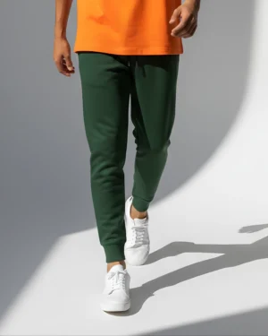 Bottle Green Joggers for Men
