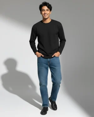 Black Full Sleeve T Shirt