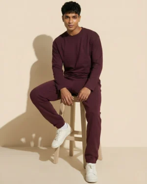 Maroon Full Sleeve T Shirt