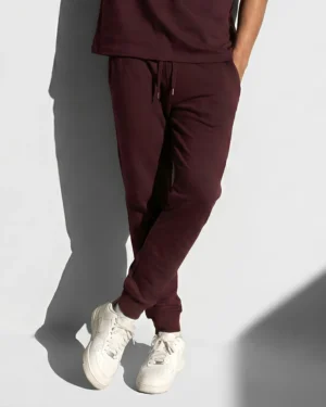 Maroon Joggers for Men