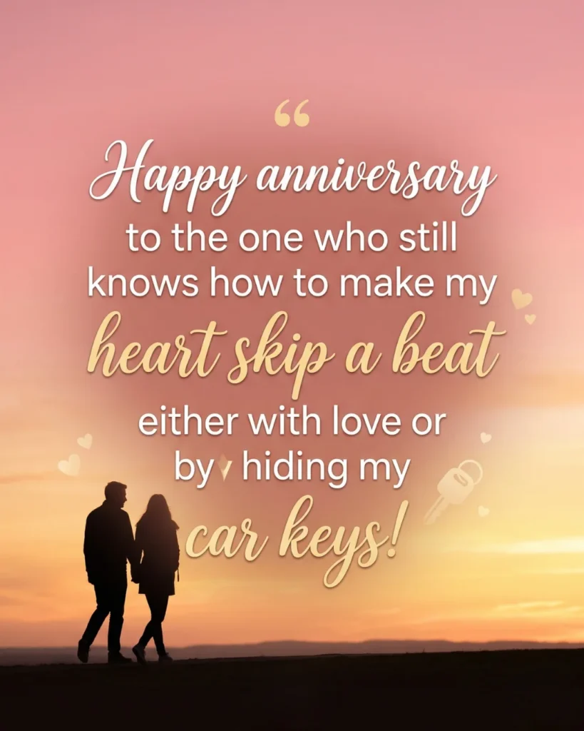 Anniversary Wishes for Husband Funny