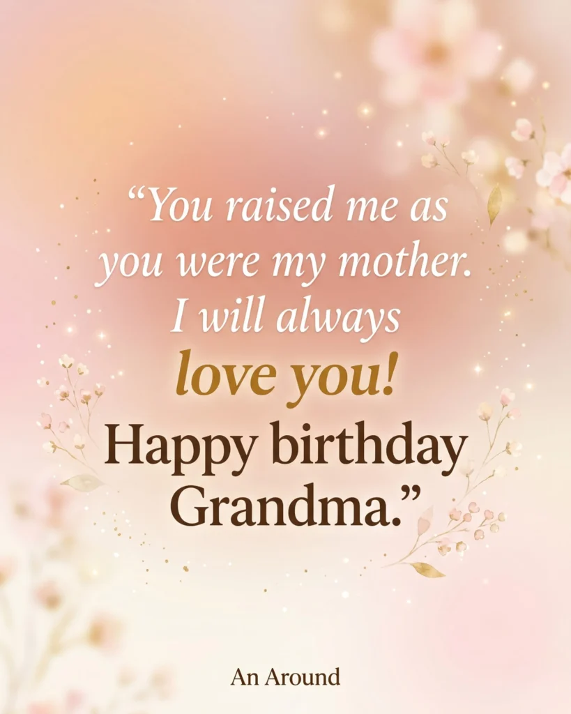 Birthday Wishes for Grandmother