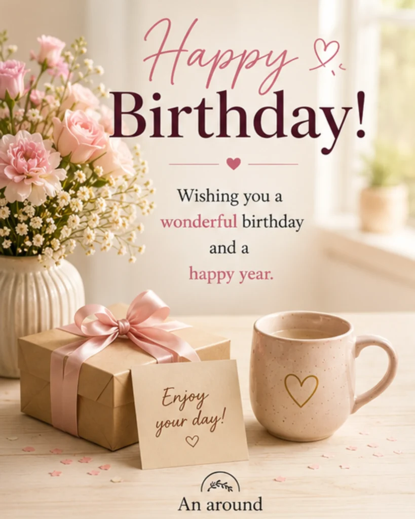 Simple birthday wishes for friend