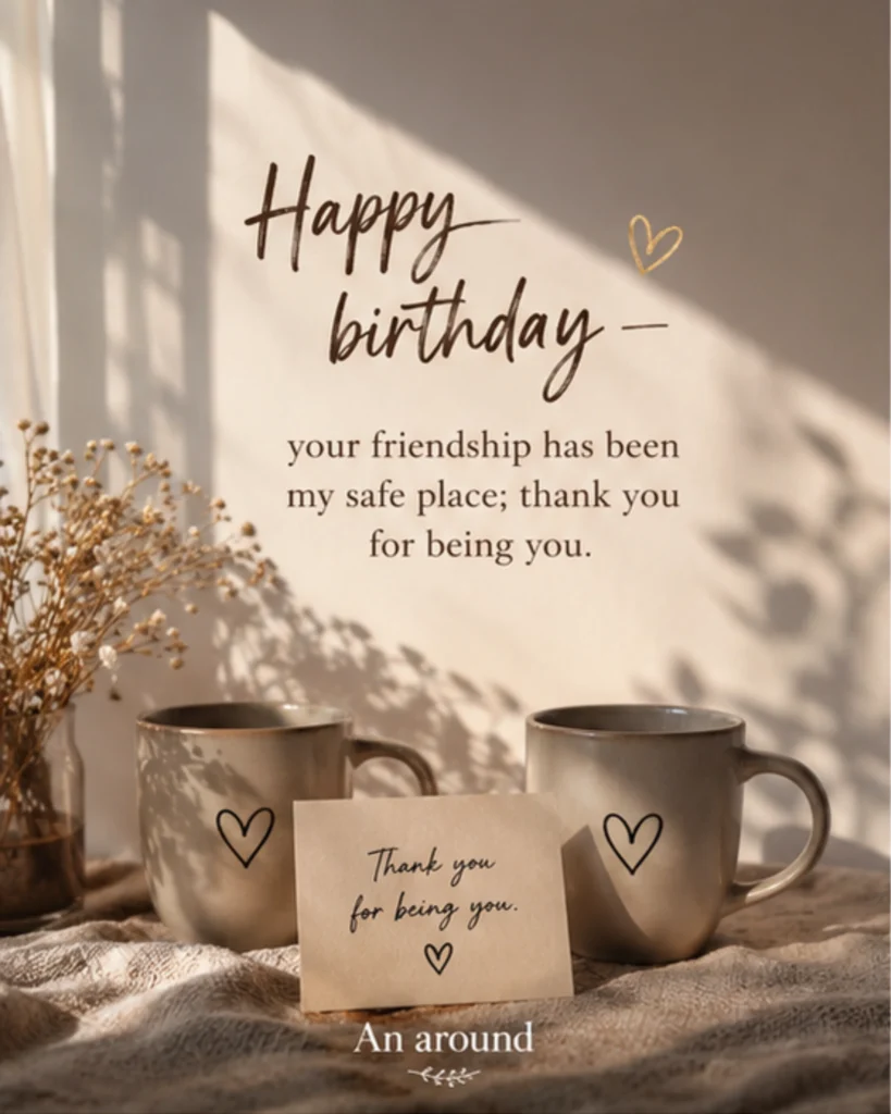 heart touching birthday wishes for friend