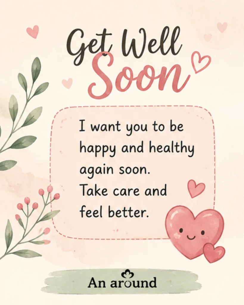 Get Well Soon Wishes