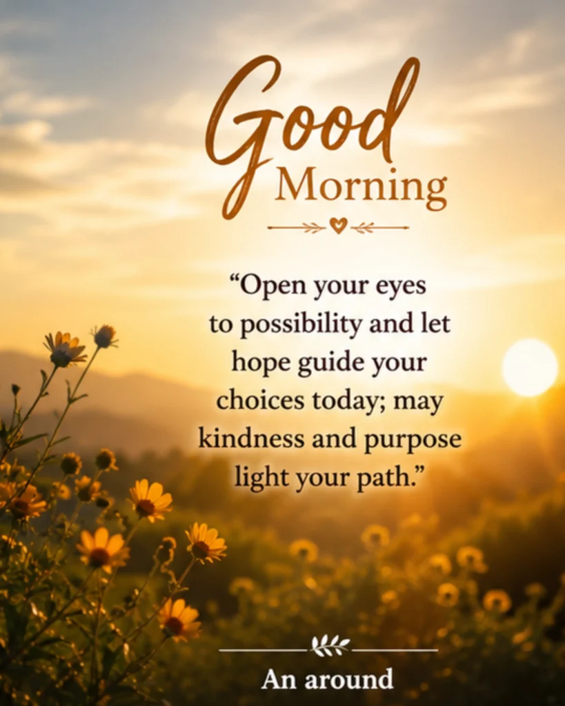 Good morning wishes