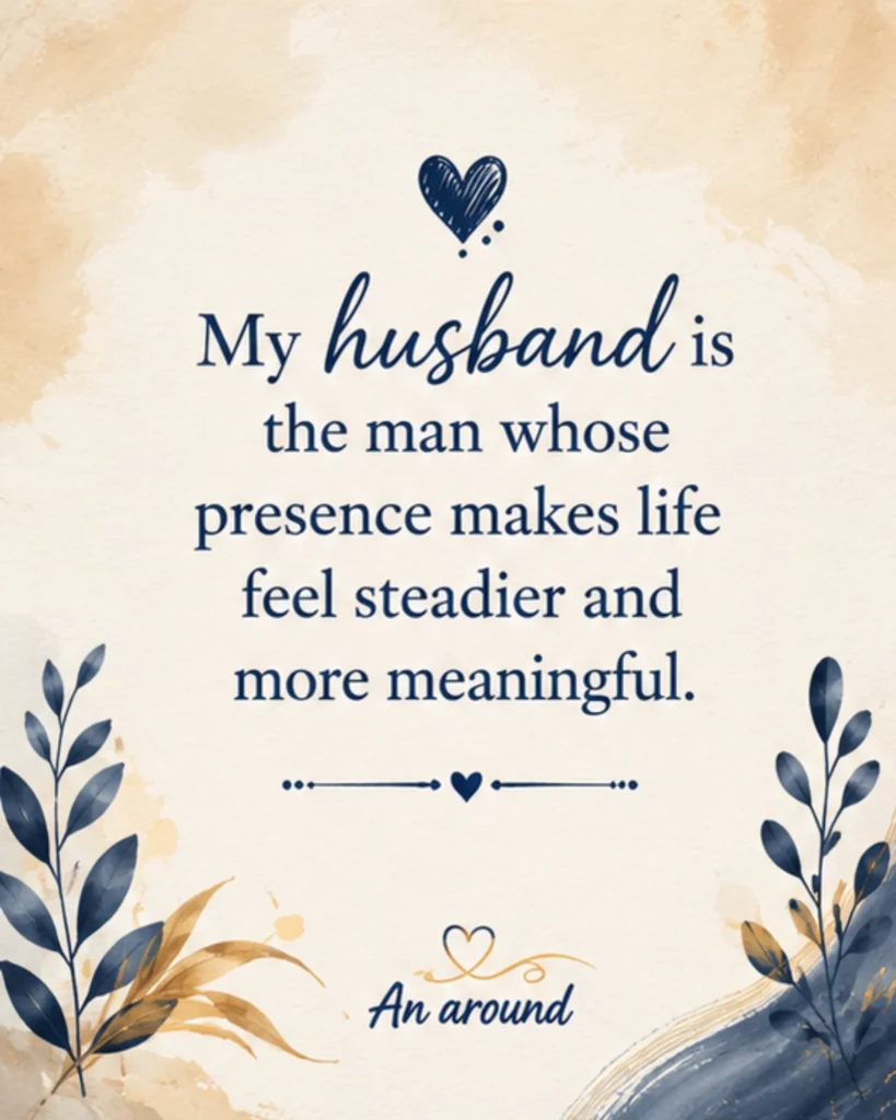 My husband quotes