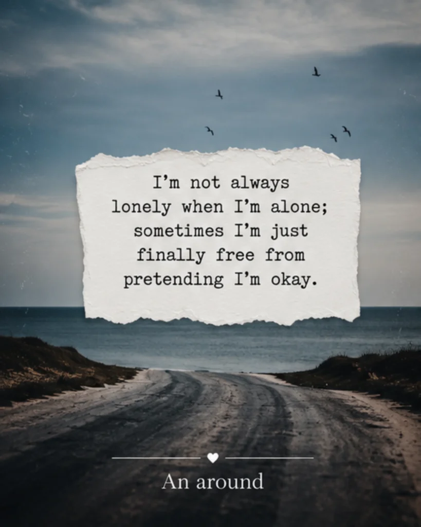alone quotes in English