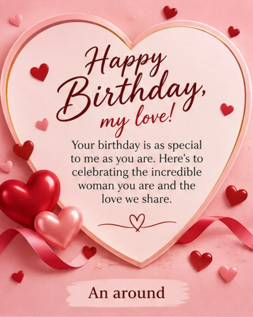 Birthday Wishes for Wife