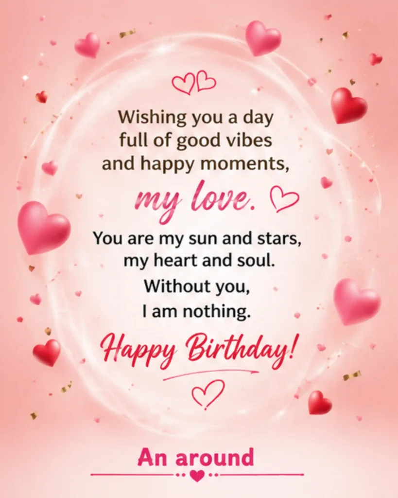 Emotional Birthday Wishes for Boyfriend