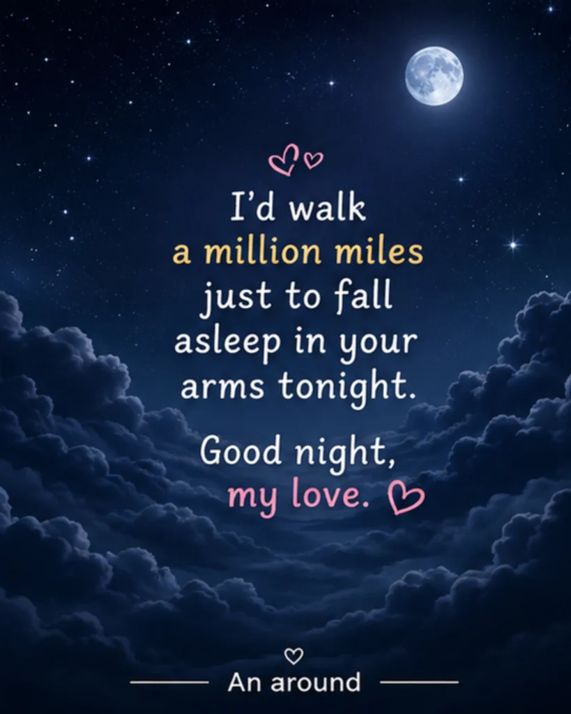 Good Night Message for Her