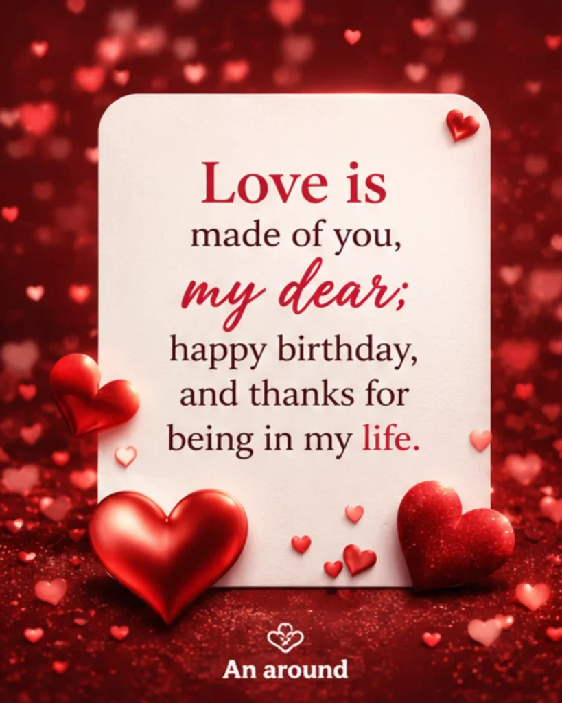 Short Birthday Wishes for Wife
