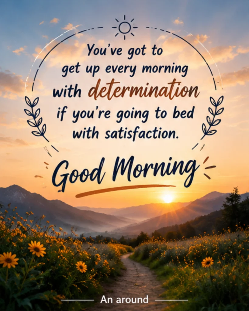 Unique Good Morning Quotes