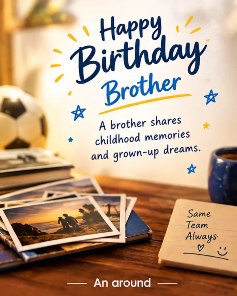 Birthday Wishes for Brother
