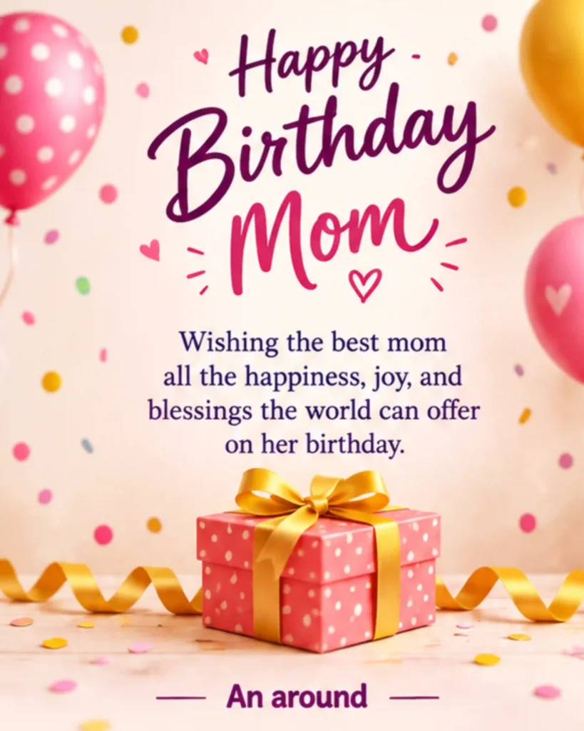 Birthday Wishes for Mom