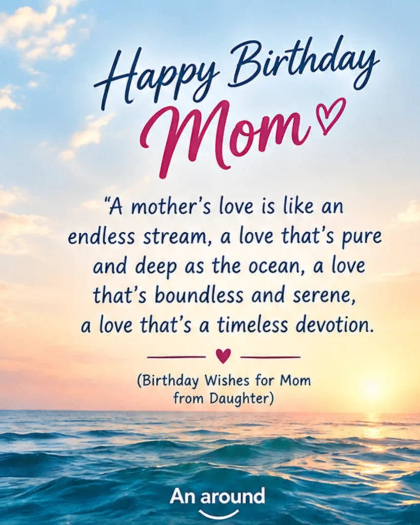 Birthday Wishes for Mom from Daughter
