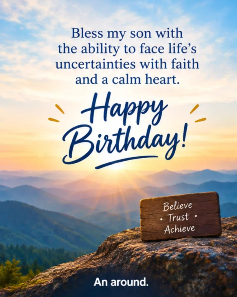 Birthday Wishes for Son