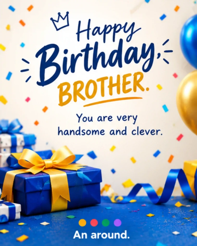 Happy Birthday Wishes for Brother