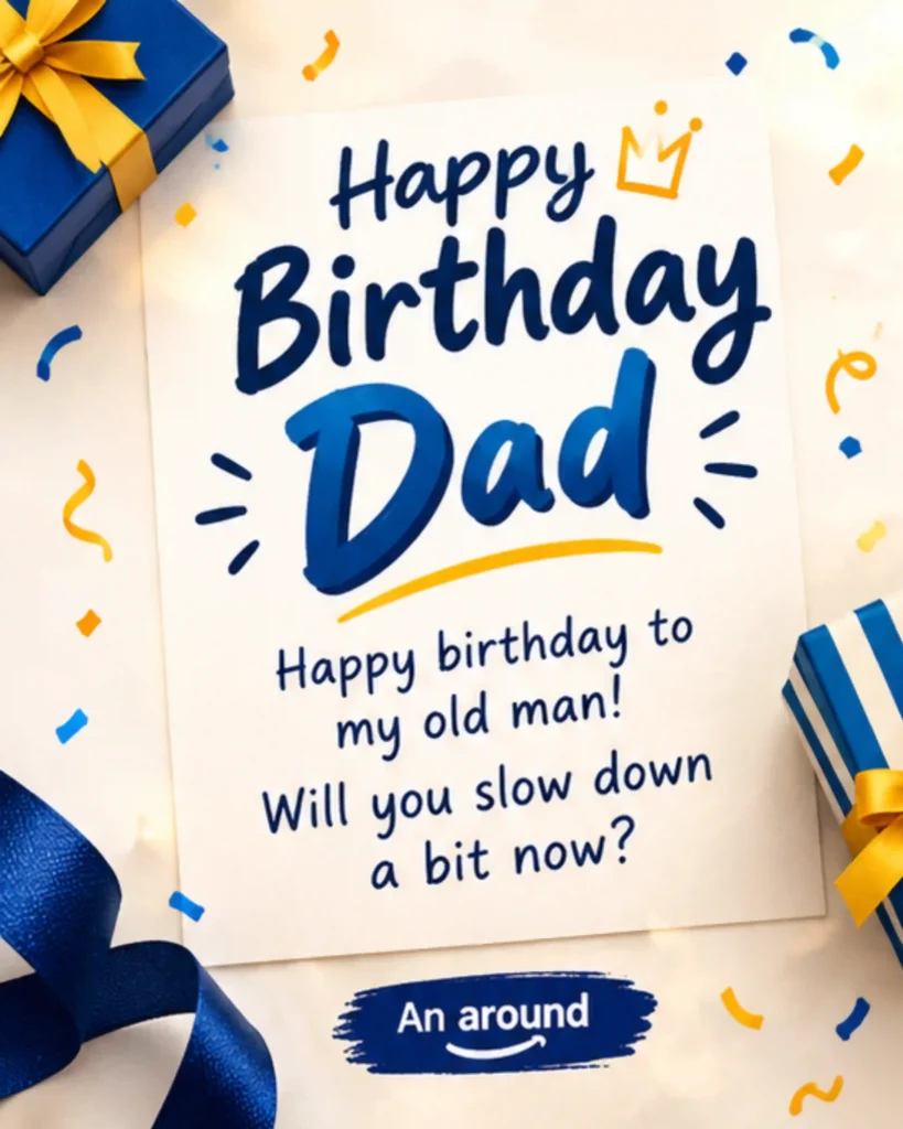 Short Birthday Wishes for Dad