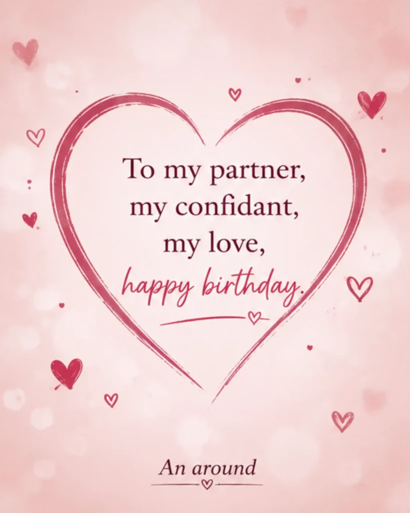 Simple Birthday Wishes for Husband