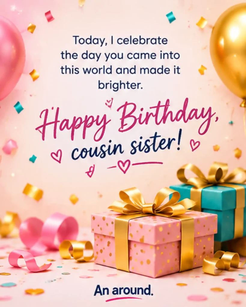 Birthday Wishes for Cousin Sister